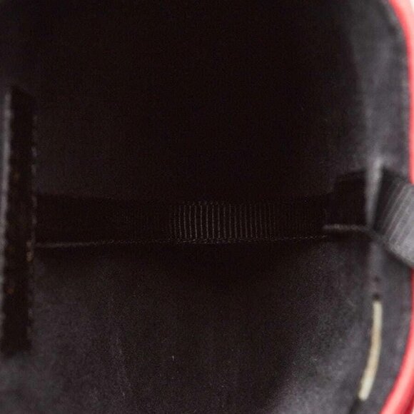 Chanel Red Quilted Lambskin Leather Phone Holder with Chain Bag - Picture 8 of 9